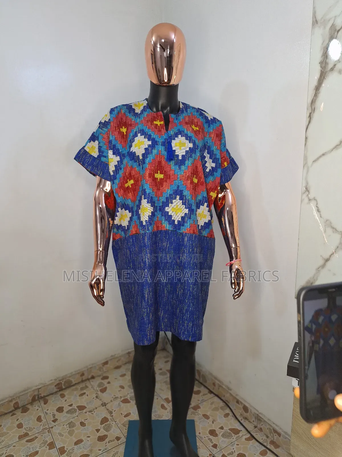 Ankara and Adire Kaftan