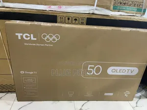TCL 50” Qled Smart Tv With Stunning Picture Quality