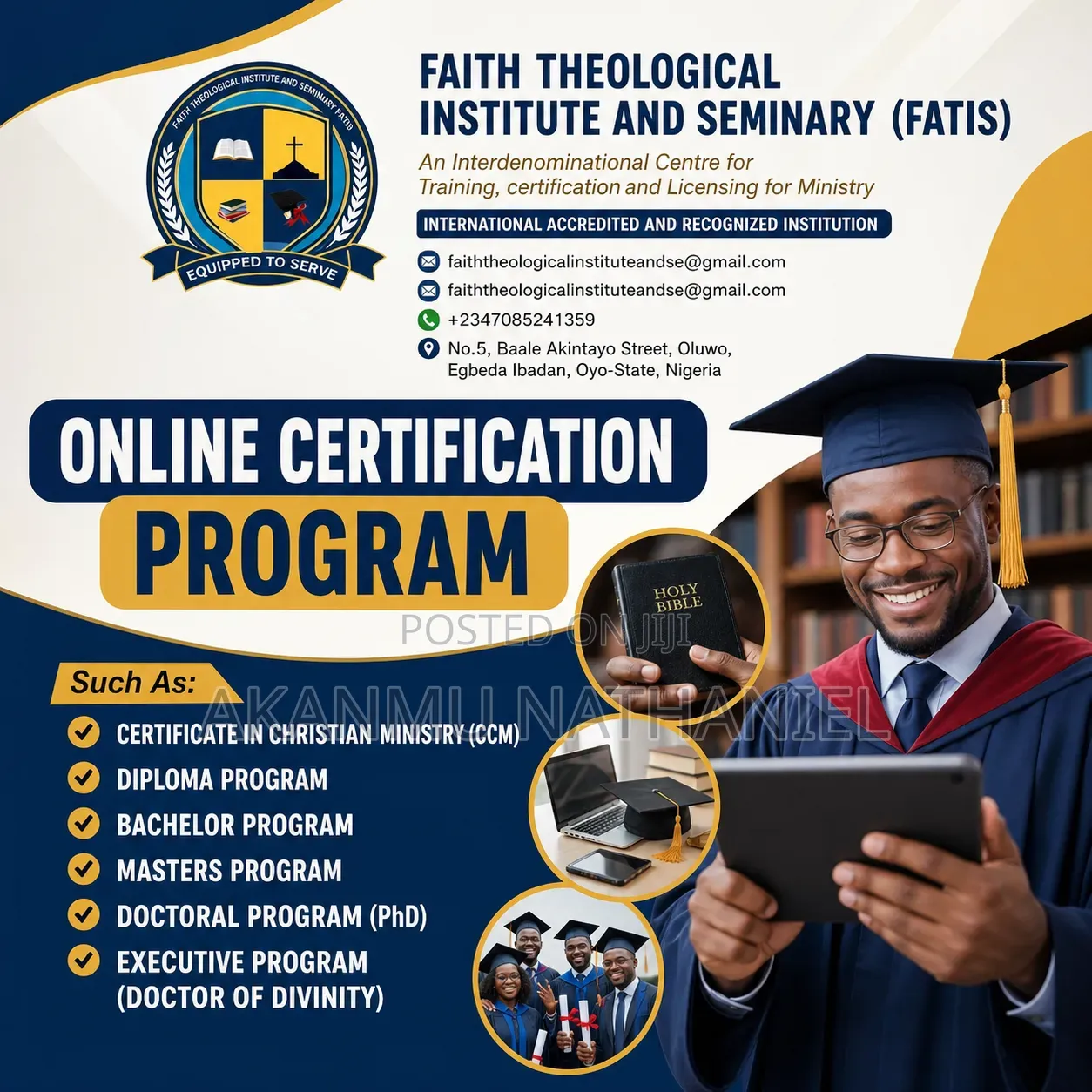 Admission in Progress