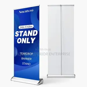 Roll Up Banner Stand With Solid Base (7x7ft) Stand Only)