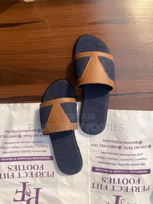 Handmade Female Denim Slippers