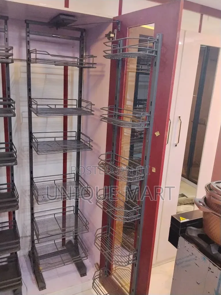 12steps Stainless Steel Multi-purpose Kitchen Pantry Storage Rack