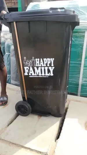 240l Happy Family Pedal Waste Bin