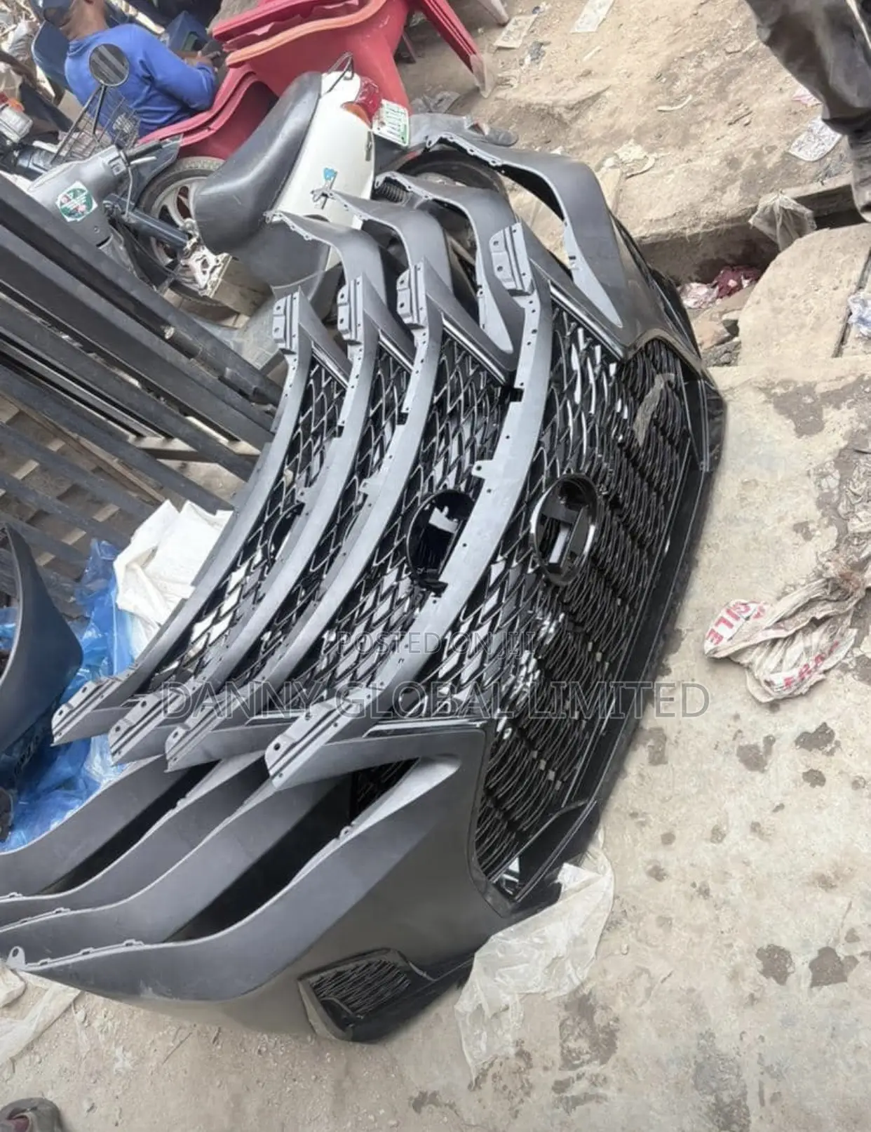 Original Thick Rubber Lexus Is250/350 Upgrade Front Bumper