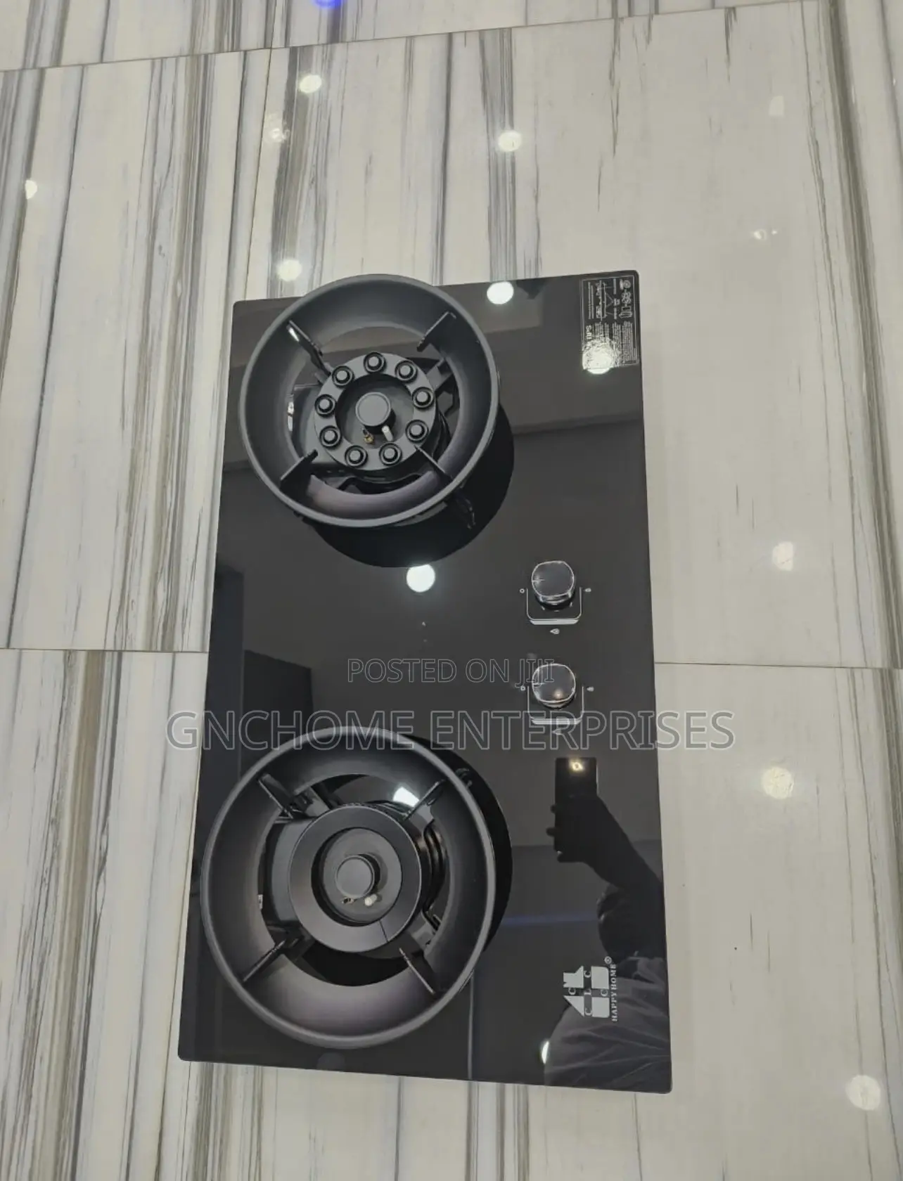 Flip Up 2 Burner With Timer