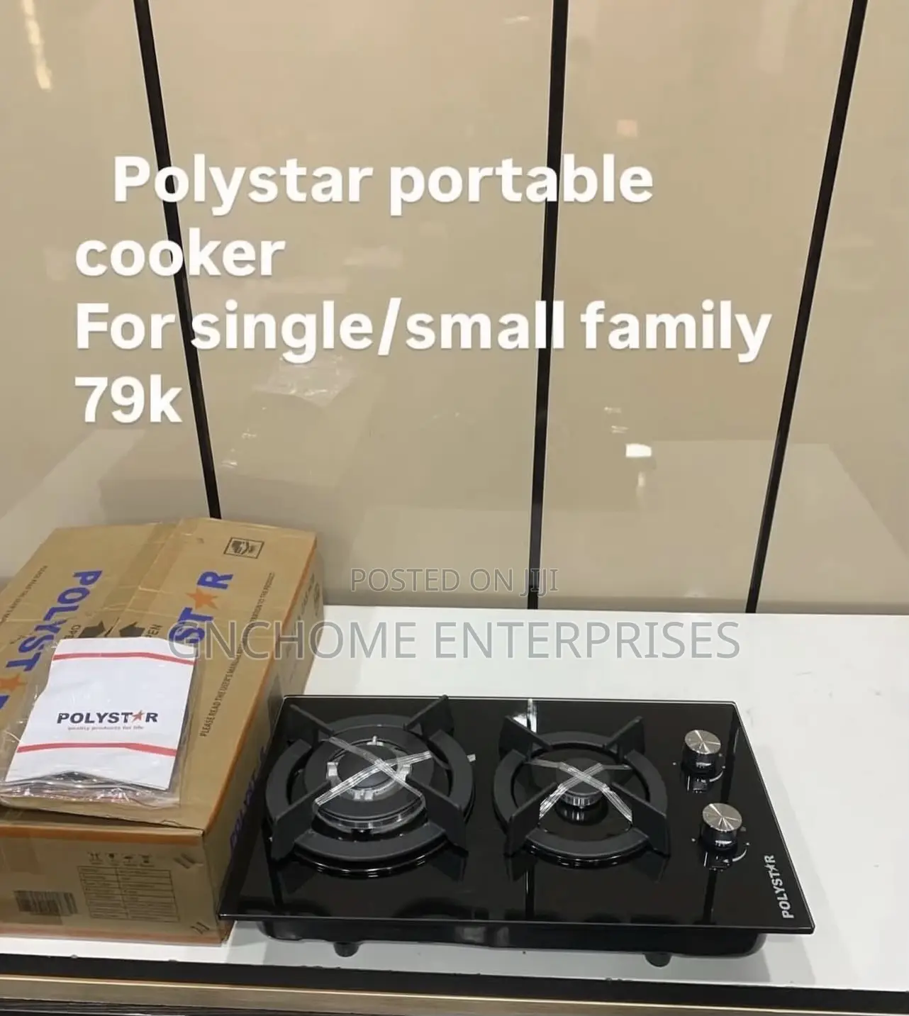2 Burner Gas Cooker