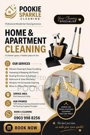 Pookie Sparkle Cleaning