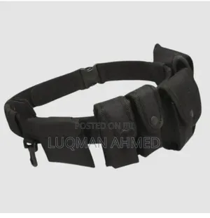 Security Belt With Pouches