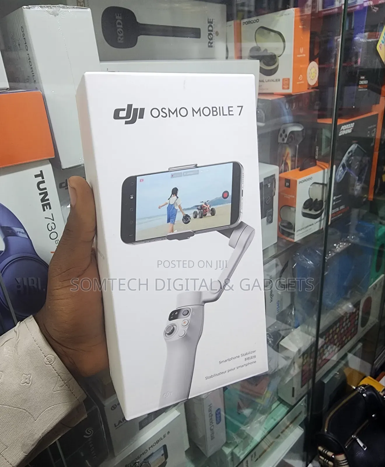 Dji Osmo Mobile 7 Gimbal Stabilizer for Smartphone 3-Axis