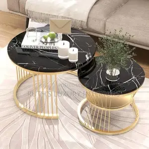 Luxury 2in1 Marble Top Center Table