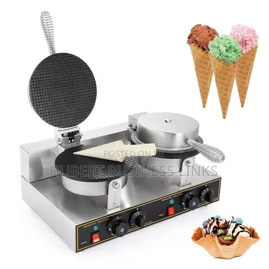 Cone Baker Machine Double