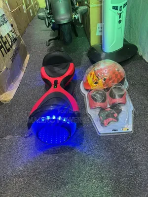 Smart Light Tire Hoverboard for Kids and Adults
With Gear