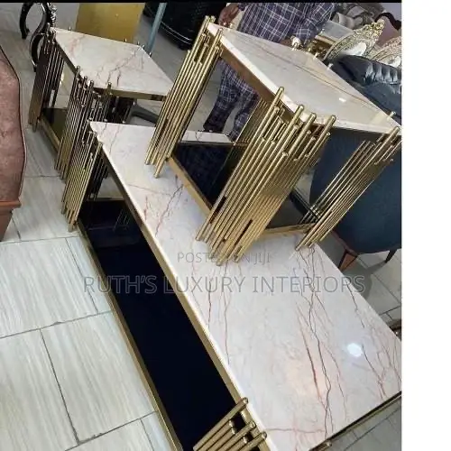 Quality Center Table With 2 Side Table