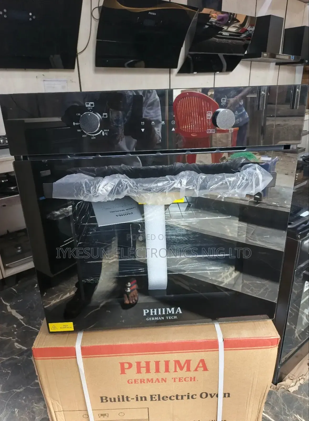 Original Phiima Built-in Gas Ele Oven German Technology