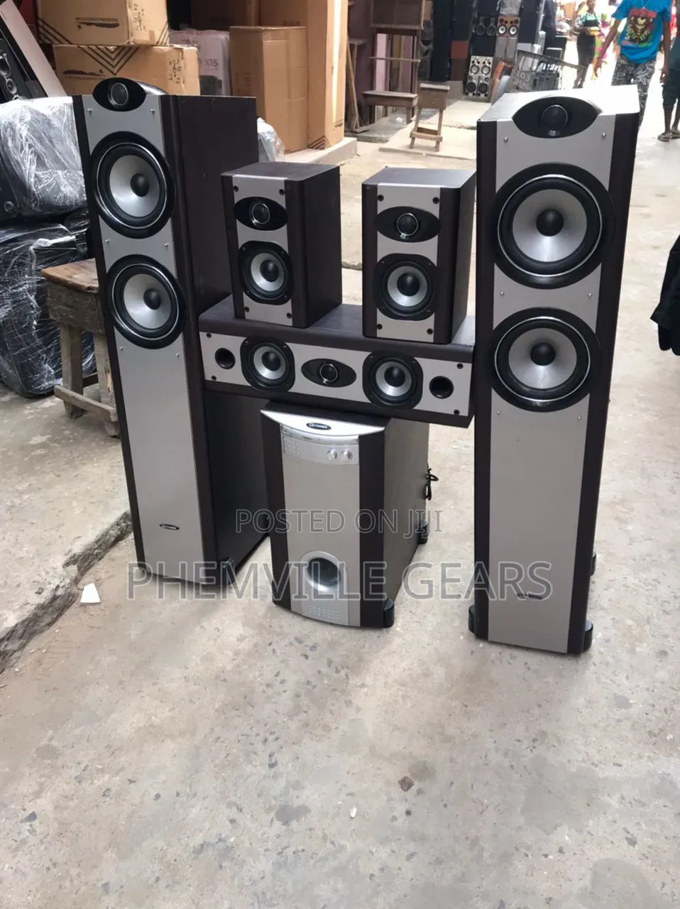 Uk Used Fullset Db Dynamics Tower Speaker