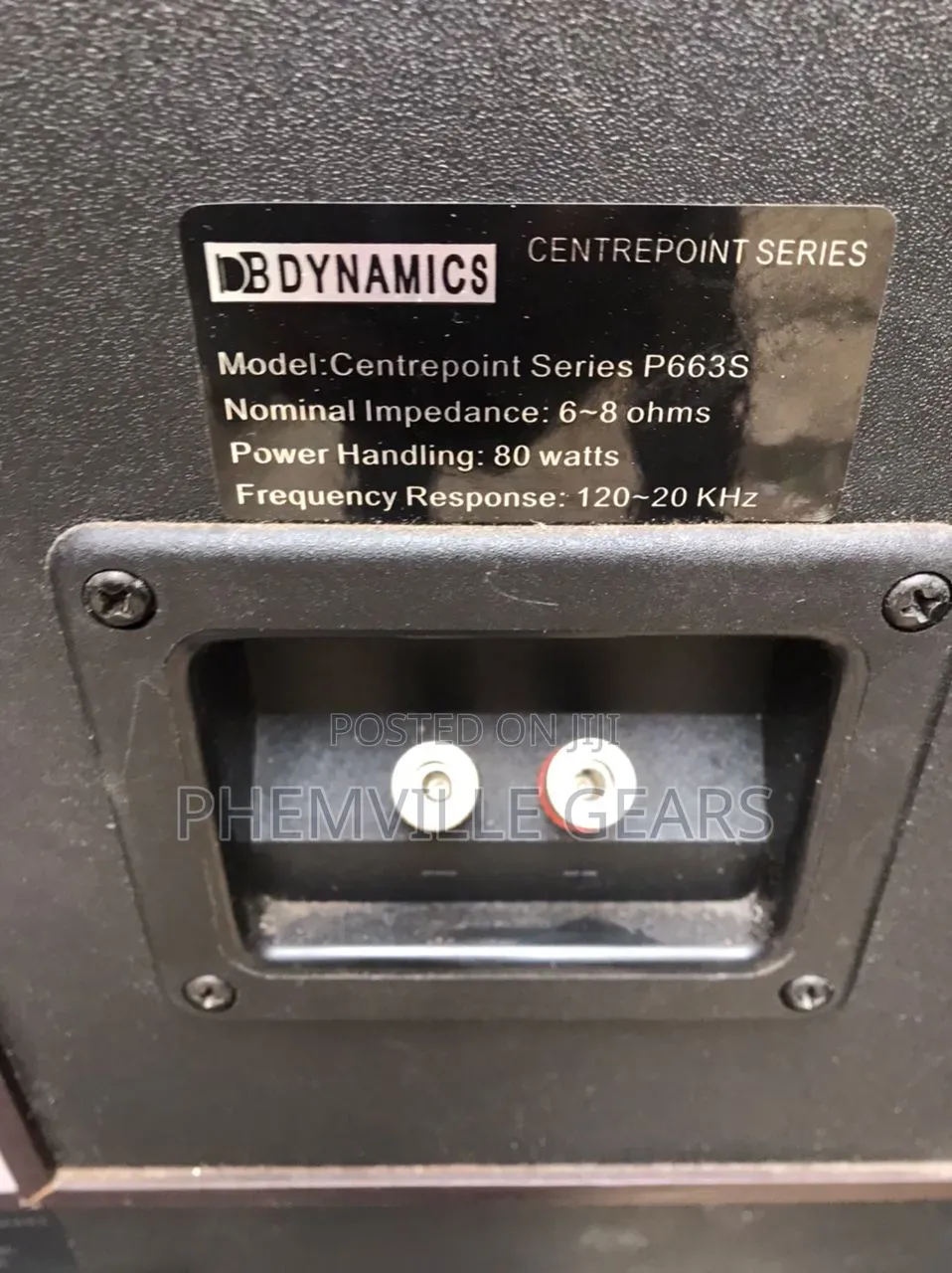 Uk Used Fullset Db Dynamics Tower Speaker