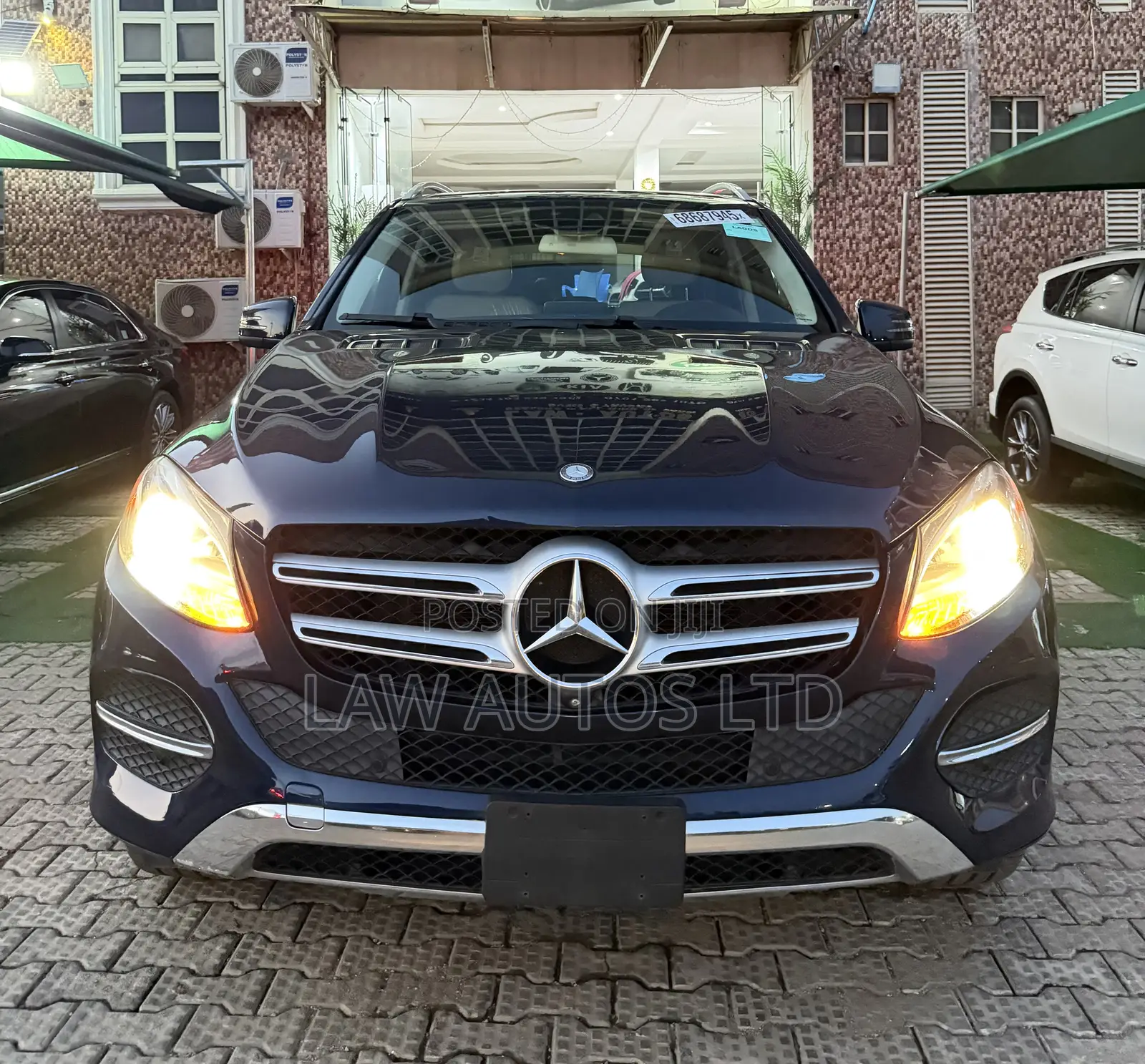 Mercedes-Benz GLE-Class 2017 Blue