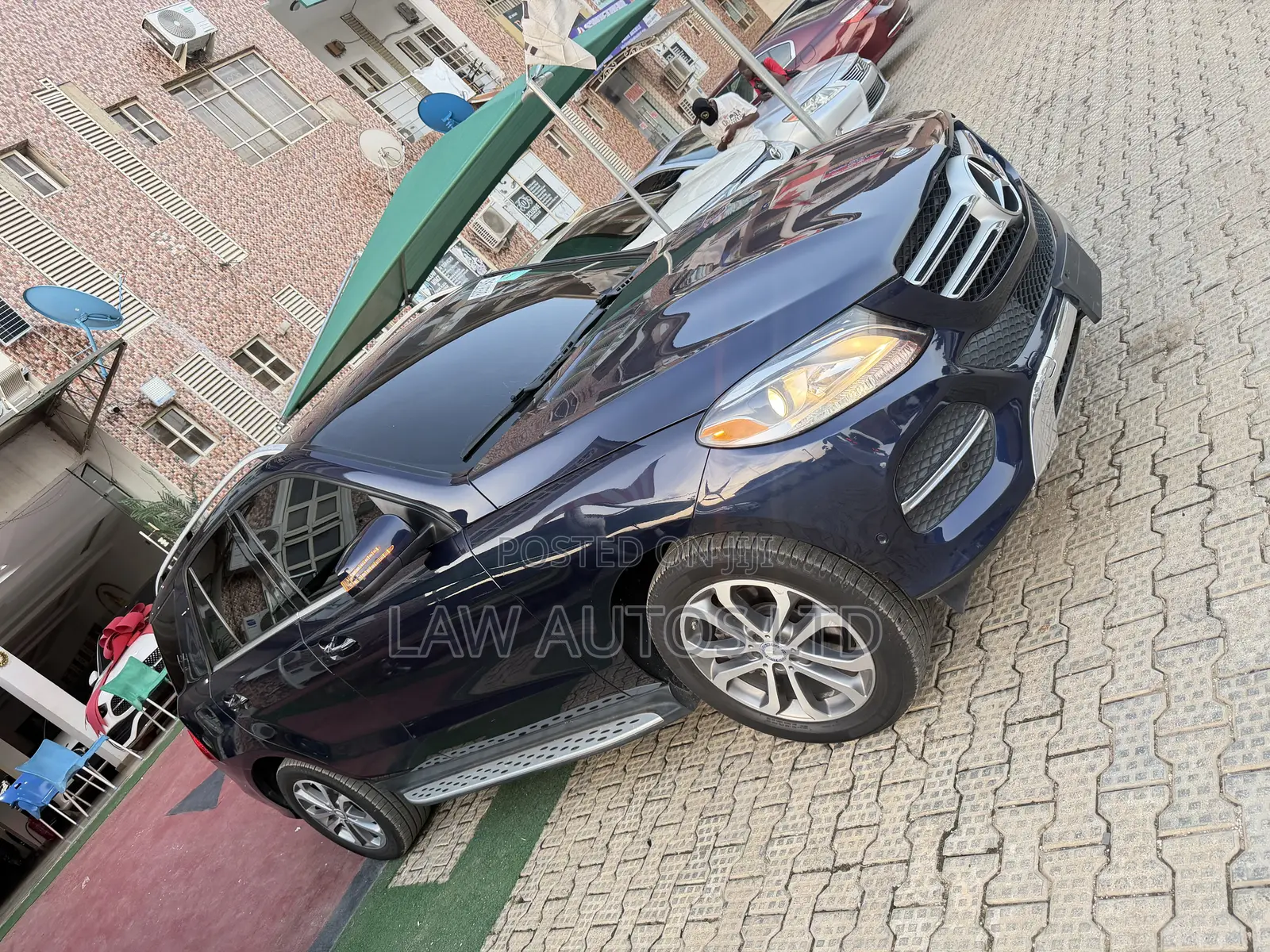 Mercedes-Benz GLE-Class 2017 Blue