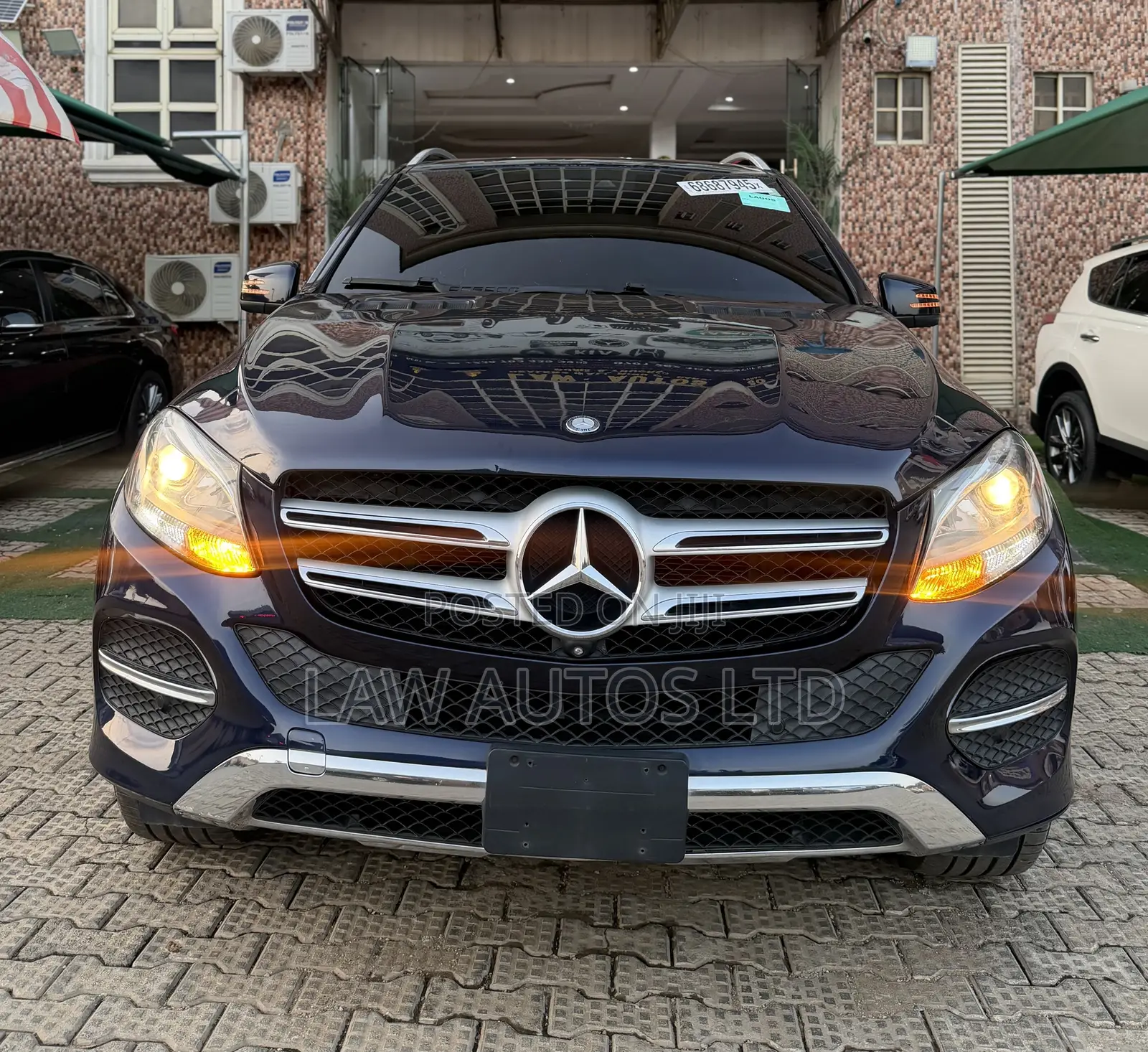 Mercedes-Benz GLE-Class 2017 Blue