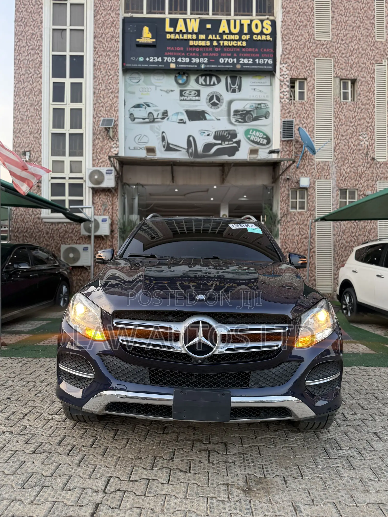 Mercedes-Benz GLE-Class 2017 Blue