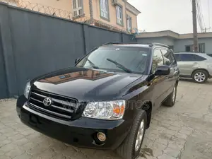 Toyota Highlander Limited V6 2006 Black