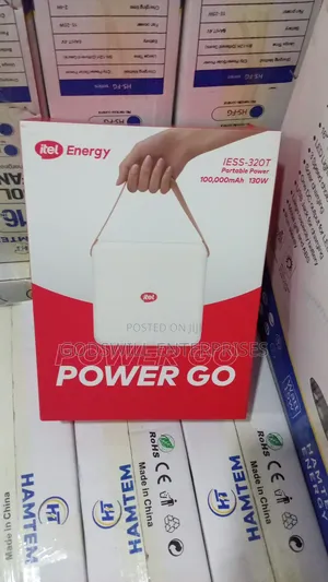 Itel Power Go Iess-320t Portable Power Station With a 100,000mah Capac