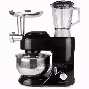 Andrew James Food Mixer Blender Meat Grinder - Black