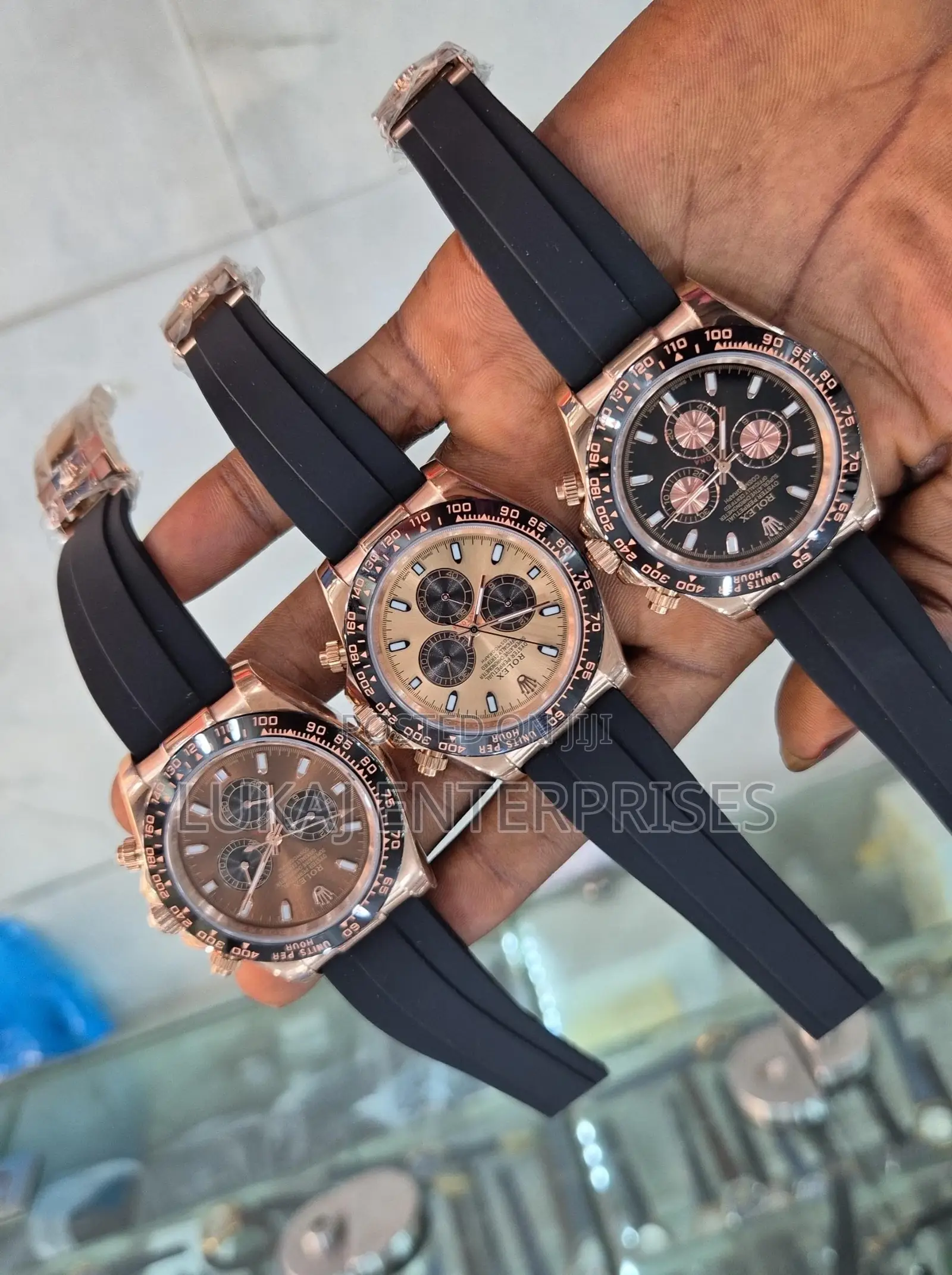 Daytona Rolex Rubber Strap