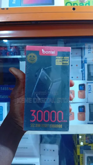 Brand New Bontel 30000mah Power Bank (22.5w Super Fast Charge)