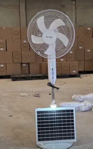 Solar Rechargeable Fan