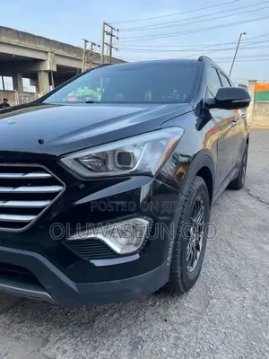 Hyundai Santa Fe Limited 4dr SUV AWD (3.3L 6cyl 6A) 2014 Black