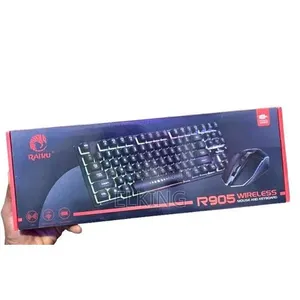 R905 Raiku RGB Gaming Wireless Keyboard and Mouse Combo