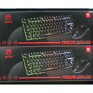 R905 Raiku RGB Gaming Wireless Keyboard and Mouse Combo
