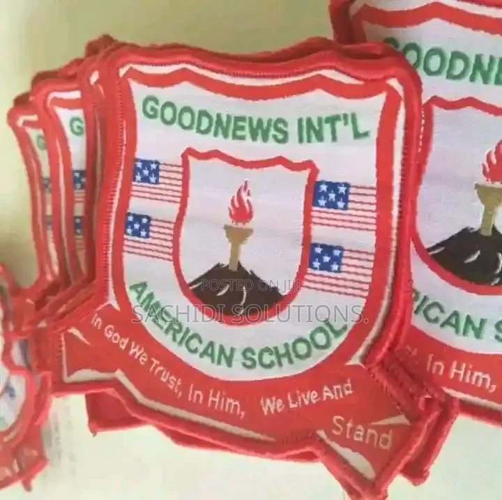 Monogrammed Badge