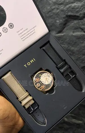 Tomi Face Gear Wrist Watch