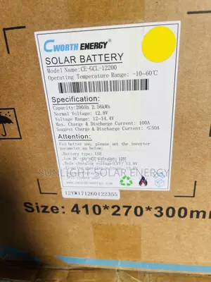200ah 12.8v C Worth Energy Lifepo4 Battery