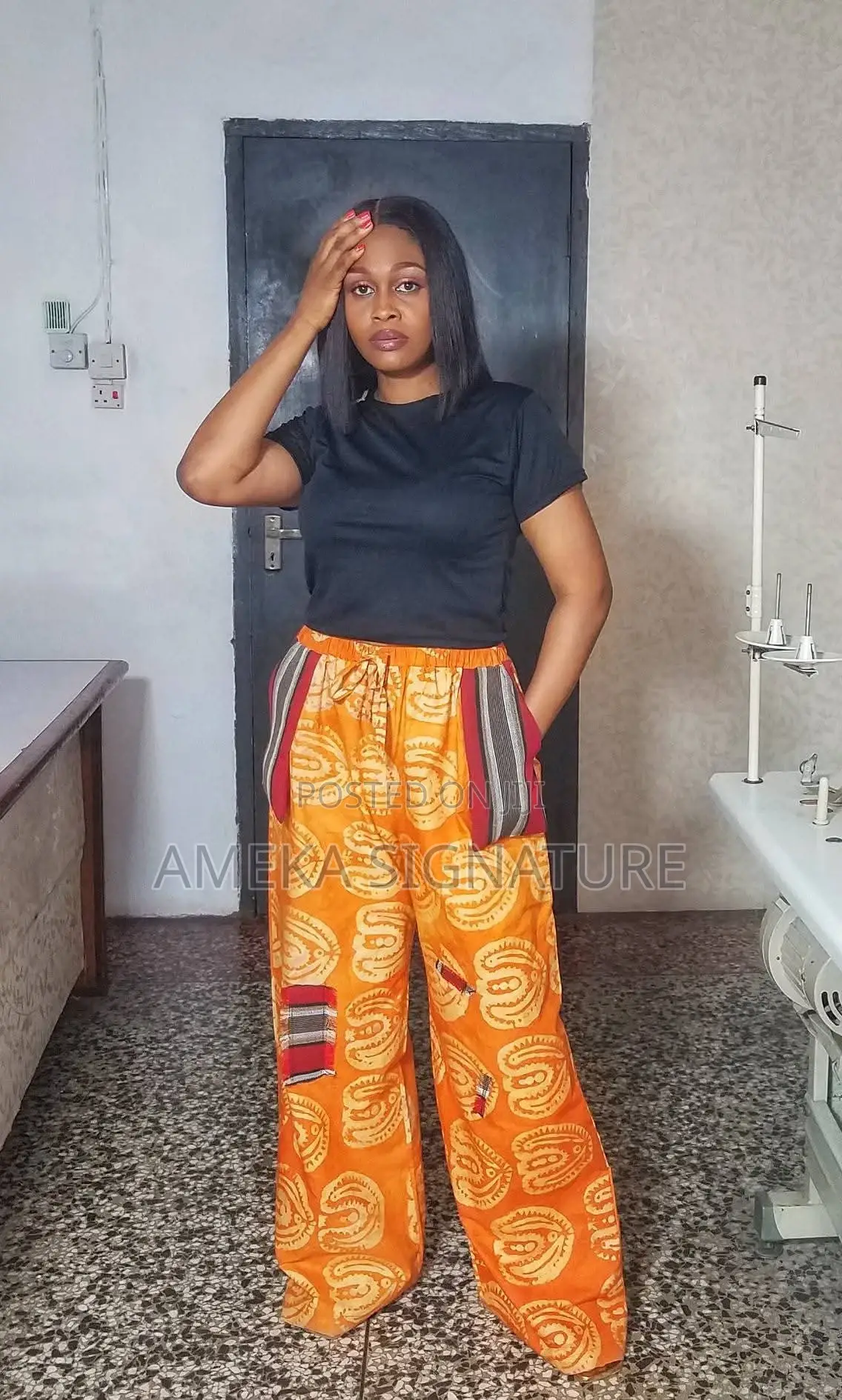 Adire Baggy Pants