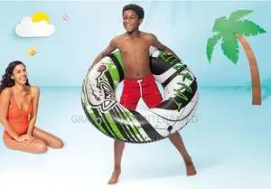 Intex River Rat 48 Inch Inflatable Vinyl Towable Boat Floating Tube