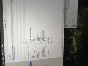 Laptop Apple MacBook Pro 2019 16GB Intel Core i9 SSD 1T