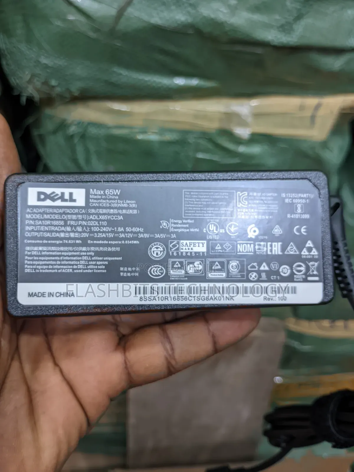 Dell Type C 65w Laptop Charger