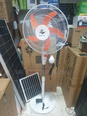 16inc Ac/Dc Solar Rechargeable Standing Fan