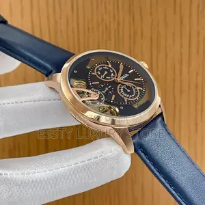 High Quality Luxury Fossil Leather Wristwatch