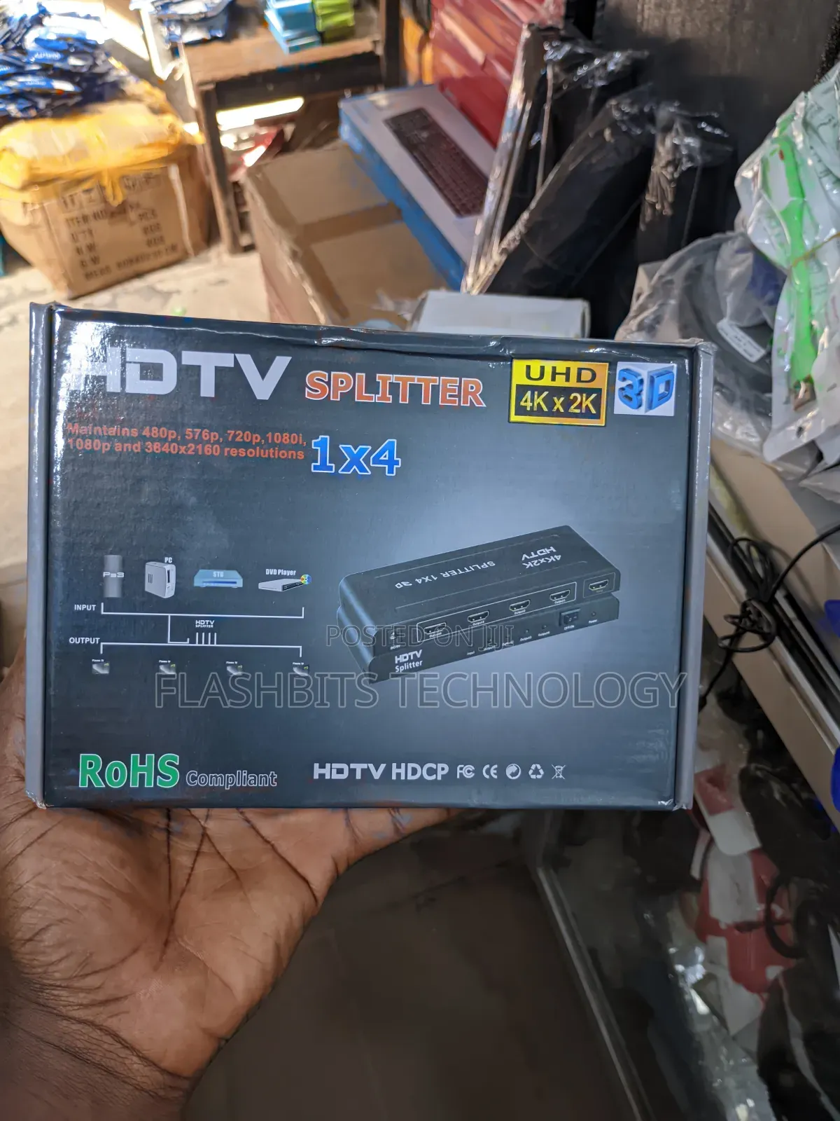 Hdmi Splitter 4 Port 1×4