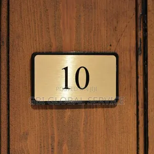 Room Door Sign