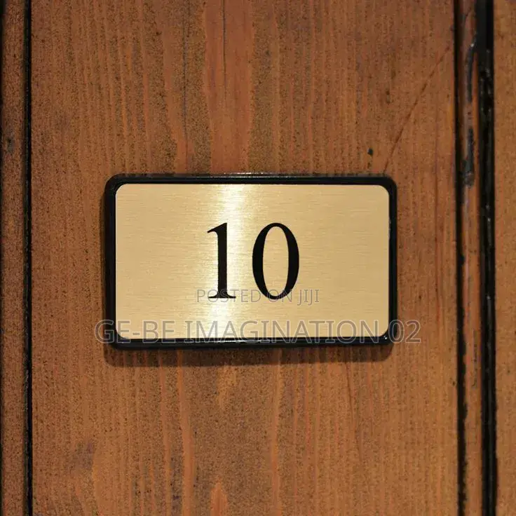 Room Door Sign