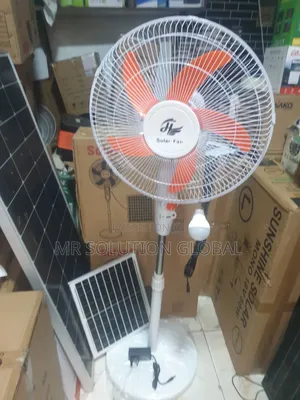Brand New 16"Inches Solar Fan With Solar Panel and Burb