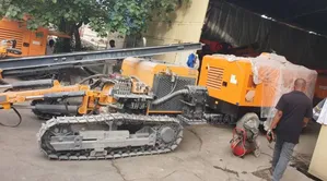 Wagon Drill Machine 726 With Mobile Compressor 6cylinder 550cfm/13bar