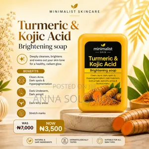 Turmeric Kojic Acid Brightening Soap