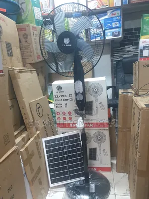 Original 16"Inches Solar Fan With Remote and Panel