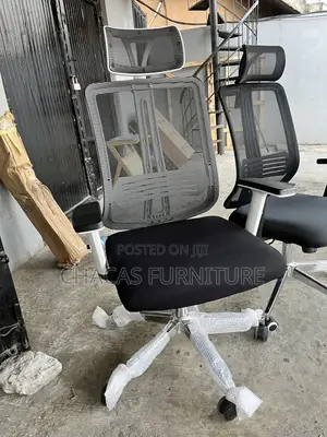 Premium Ergonomic Mesh Office Chair - High-Back Executive Seat
